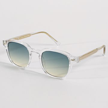 Frilivin - 004 Gafas de sol verde amarillo oro transparente