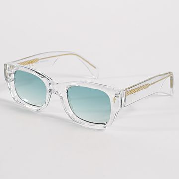 Frilivin - 168 Gafas de sol verdes transparentes