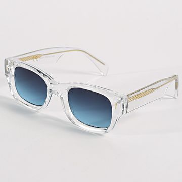 Frilivin - 168 Gafas de sol transparentes azul marino