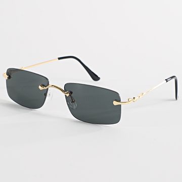 Frilivin - 640 Gafas de sol Black Gold