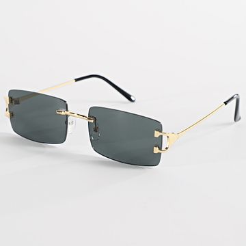 Frilivin - Gafas de sol 990 doradas negras