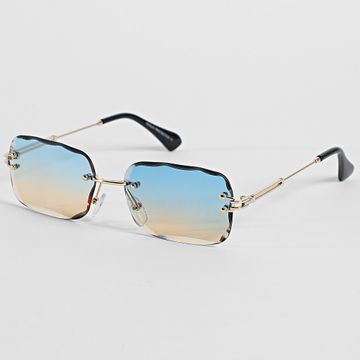 Frilivin - Gafas de sol 980 Blue Orange Gold