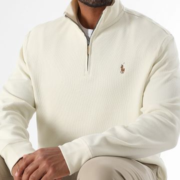 Polo Ralph Lauren - Sudadera con cremallera Classics Beige Claro