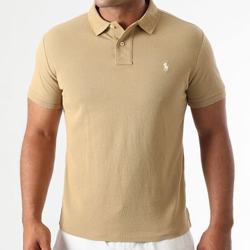 Polo Ralph Lauren - Polo personalizado de manga corta Original Player Beige