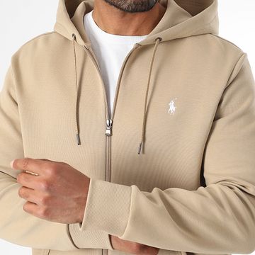 Polo Ralph Lauren - Sudadera con capucha y cremallera Original Player Beige