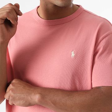 Polo Ralph Lauren - Camiseta Classic Fit Original Player Rosa