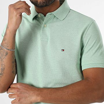Tommy Hilfiger - Polo de manga corta 1985 7770 Verde jaspeado