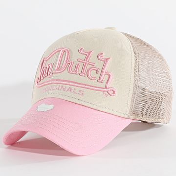 Von Dutch - Riverside Trucker Cap 7030889 Beige Rosa
