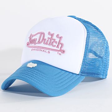 Von Dutch - Atlanta Trucker Cap 7030897 Blanco Azul Real