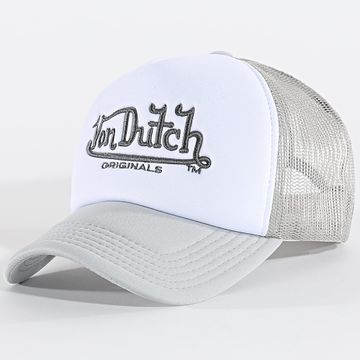 Von Dutch - Atlanta Trucker Cap 7030750 Gris Blanco