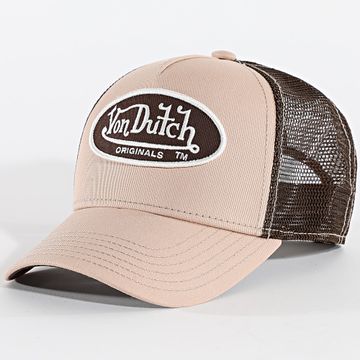 Von Dutch - Gorra Boston Trucker 7030243 Beige Marrón