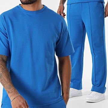 Uniplay - Conjunto de camiseta y pantalón de chándal King Blue 159 Oversize