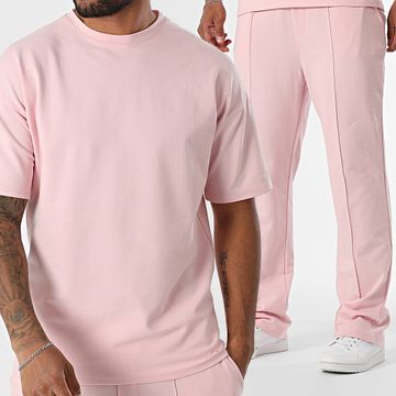 Uniplay - Conjunto de camiseta oversize y pantalón de chándal 159 rosa