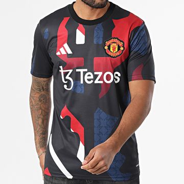 Adidas Performance - Manchester United Football Jersey JD7147 Negro Rojo Azul Marino