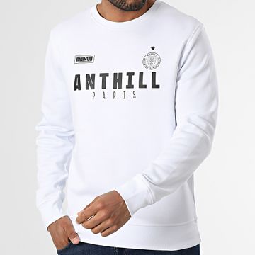 Anthill - AAA Sudadera cuello redondo Blanco Negro