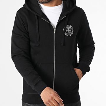 Anthill - Zip Hoodie Small AAA Negro Blanco