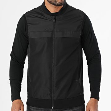 BOSS - Chaqueta sin mangas con cremallera Gridlyte 50541301 Negro