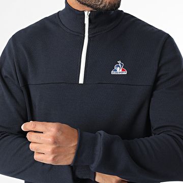 Le Coq Sportif - N1 Sudadera con cremallera en el cuello 2520814 Azul marino