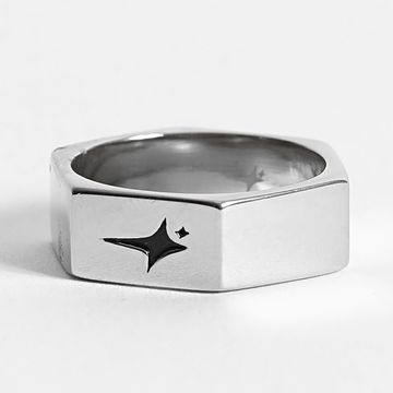 Make It Shine - Tuerca Anillo Plata