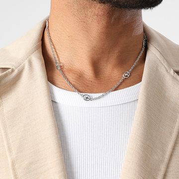 Make It Shine - Collar de plata con cable