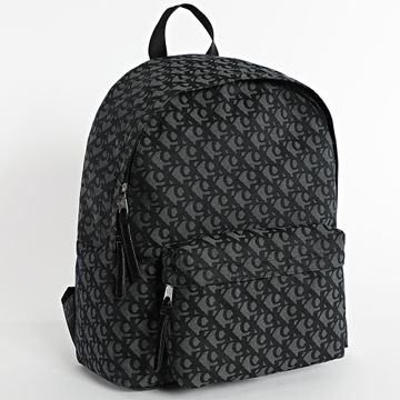 Calvin Klein - Mochila Unstructured Monogram 3116 Negro Gris Carbón