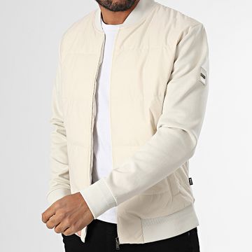 BOSS - Chaqueta con cremallera Skiles 50532767 Beige