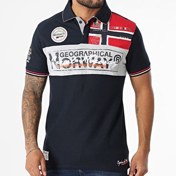 Geographical Norway - Polo de manga corta 644 Azul marino