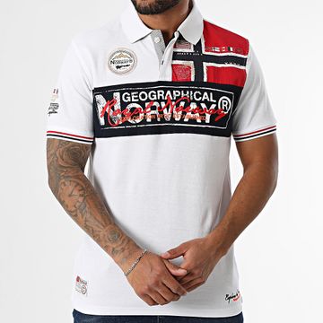 Geographical Norway - Polo Manga Corta 644 Blanco