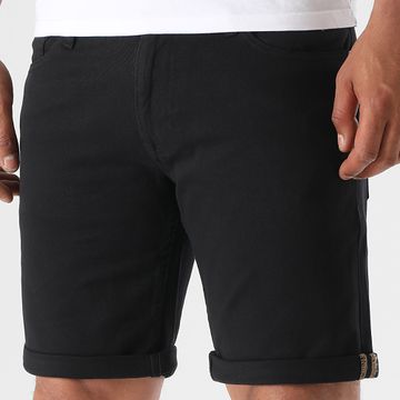 Jack And Jones - Pantalón Corto Ethan Icon Trick Jean Negro