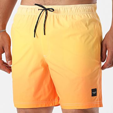 Jack And Jones - Bañador Maui Amarillo Naranja Degradado