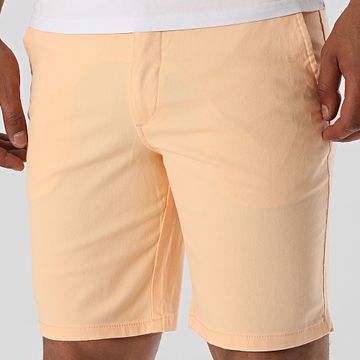 JJREBEL - Sharp Chino Shorts Naranja Claro