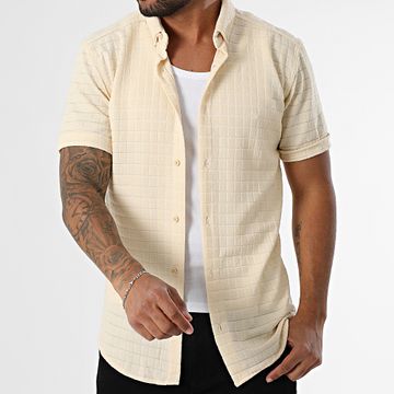 Mackten - Camisa de manga corta Odu Beige