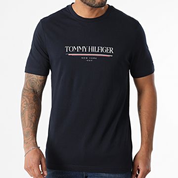 Tommy Hilfiger - Camiseta Marca Love Hilfiger 0324 Azul Marino