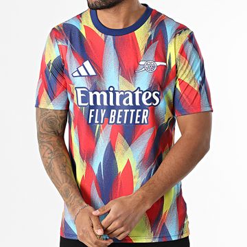 Adidas Performance - Camiseta de fútbol del Arsenal FC JJ1797 Rojo Amarillo Celeste