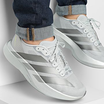 Adidas Performance - Zapatillas Adizero EVO JR3419 Plata Metalizada Hierro Metalizado Halo Plata
