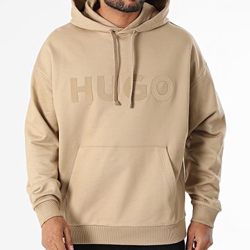 HUGO - Sudadera con capucha Ditchie 50529090 Beige