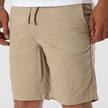 Jack And Jones - Pantalones cortos Jaiden Campaign Hybrid Chino Beige