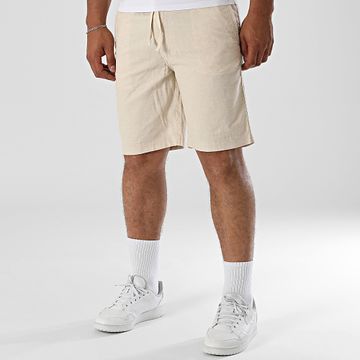 Jack And Jones - Jaiden Campaign Pantalones cortos chinos híbridos beige