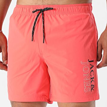 Jack And Jones - Bañador Maui Rojo Claro
