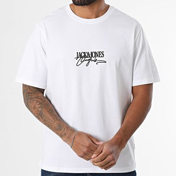 Jack And Jones - Camiseta Almería Branding Blanca