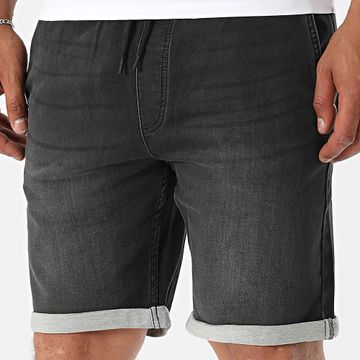 Jack And Jones - Rick Lane Jean Shorts Negro