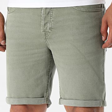 Jack And Jones - Rick Original Jean Shorts Caqui Verde