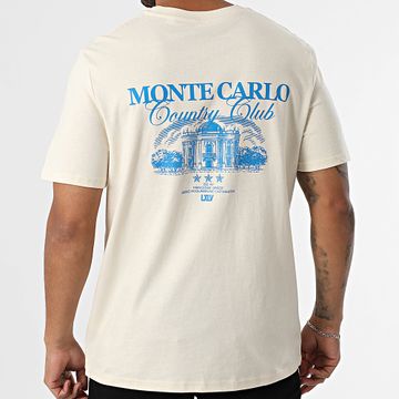 Luxury Lovers - Monte Carlo Country Club Camiseta oversize Azul Beige