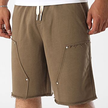 Uniplay - Essentiel 113 Pantalones cortos de jogging marrones