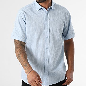 Armita - Regular Fit Camisa Manga Corta 853 Light Heather Blue