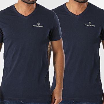 Sergio Tacchini - Lote de 2 camisetas de tirantes azul marino 39493536