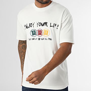 Uniplay - Camiseta oversize 21J Blanca