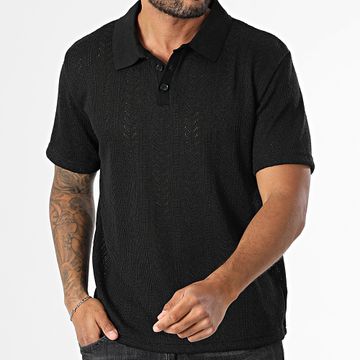 Uniplay - Polo de manga corta Open 520 Negro