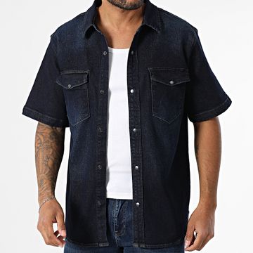 Classic Series - Jean 269 Raw Camisa azul de manga corta