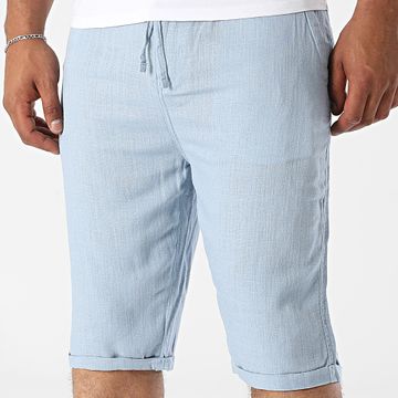 Classic Series - Bali Summer Pantalones cortos de lino azul claro